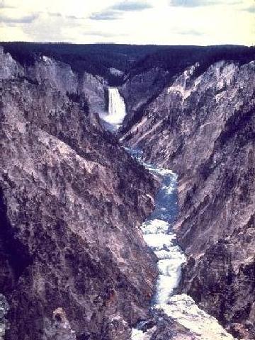 Grand Canyon of the Yellowstone River, Yellowstone National Park, Wyoming.