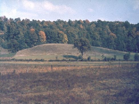 View of west side of small drumlin near Lyons, New York.