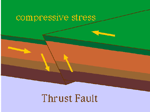 Thrust fault